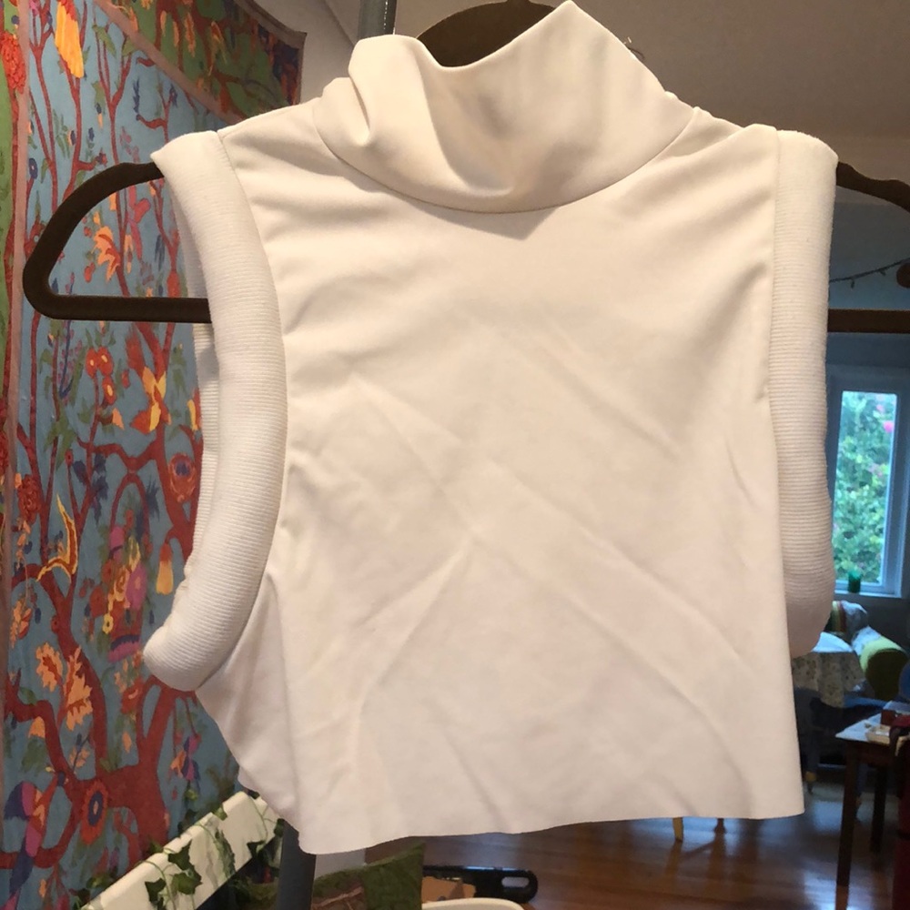 Futuristic crop top